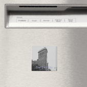 ニューヨーク市の白黒の写真用マグネット マグネット (インサイチュ (食洗機))