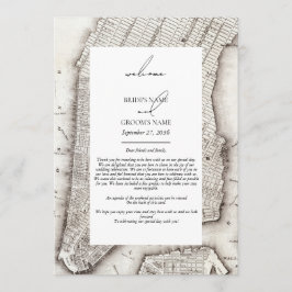 ニューヨーク市の目的地NYCの結婚旅程 プログラム