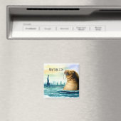 ニューヨーク市の自由の女神のお土産 マグネット (インサイチュ (食洗機))