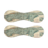 ニューヨーク市の衛生地形図 野球ボール (パネル)