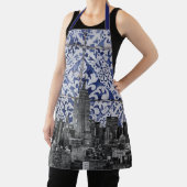 ニューヨーク市の超高層ビルがポルトガルのタイルに出会う エプロン (インサイチュ)