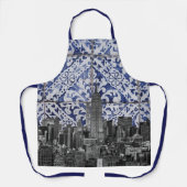 ニューヨーク市の超高層ビルがポルトガルのタイルに出会う エプロン (正面)