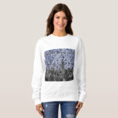 ニューヨーク市の超高層ビルがポルトガルのタイルに出会う スウェットシャツ (正面フル)