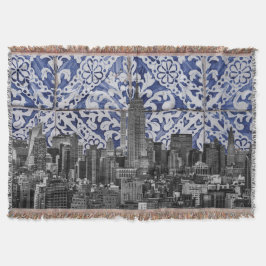 ニューヨーク市の超高層ビルがポルトガルのタイルに出会う スローブランケット