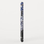 ニューヨーク市の超高層ビルがポルトガルのタイルに出会う Case-Mate iPhoneケース (裏面/右)