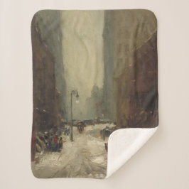 ニューヨーク市の雪（NYCの冬） シェルパブランケット