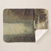 ニューヨーク市の雪（NYCの冬） シェルパブランケット (正面(横))