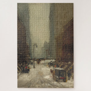 ニューヨーク市の雪(NYCの冬) ジグソーパズル