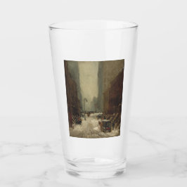 ニューヨーク市の雪（NYCの冬） タンブラーグラス