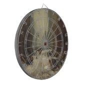 ニューヨーク市の雪（NYCの冬） ダーツボード (正面左)