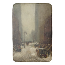 ニューヨーク市の雪（NYCの冬） バスマット