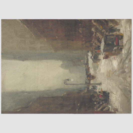 ニューヨーク市の雪（NYCの冬） 薄葉紙 (正面)