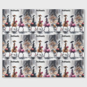 ニューヨーク市のRick London'sファッションアリおもしろい ラッピングペーパー (フラット)