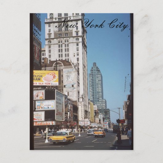 ニューヨーク市はがき ポストカード (正面)