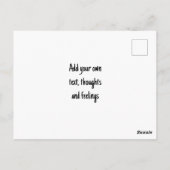 ニューヨーク市を訪問 ポストカード (裏面)