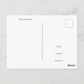 ニューヨーク市カラフルモダンの職人用はがき ポストカード (裏面)