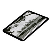 ニューヨーク市ガバナーズアイランドのマンハッタン マグネット (左側)