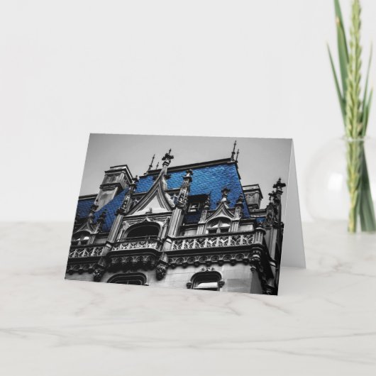 ニューヨーク市ゴシック建築写真 カード (正面)