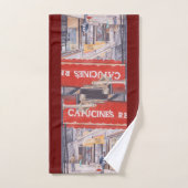 ニューヨーク市セカンドアベニューのサニーサイド バスタオルセット (ハンドタオル)