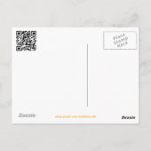 ニューヨーク市チャイナタウンヴィンテージ ポストカード (裏面)