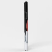 ニューヨーク市ビッグアップルとモノグラム Case-Mate iPhoneケース (裏面/右)