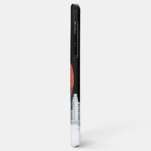 ニューヨーク市ビッグアップルとモノグラム Case-Mate iPhoneケース (裏面/左)