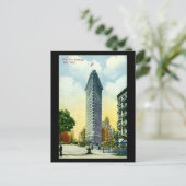 ニューヨーク市フラットアイアン建物オールドハガキ ポストカード (スタンド正面)