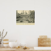 ニューヨーク市ブライアントパーク図書室ヴィンテージ ポスター (キッチン)