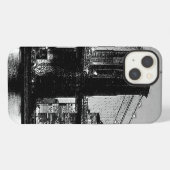 ニューヨーク市ブルックリン橋 iPhoneケース (裏面横)