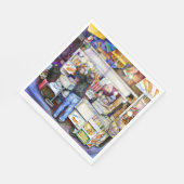 ニューヨーク市ホットドッグ神 スタンダードランチョンナプキン (角)