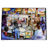 ニューヨーク市ホットドッグ神 ラージペーパーバッグ (正面)