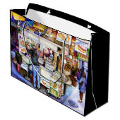 ニューヨーク市ホットドッグ神 ラージペーパーバッグ (裏面アングル)