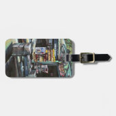 ニューヨーク市ユニオンスクエア、クリソコリア·モーニング ラゲッジタグ (正面横)