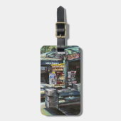 ニューヨーク市ユニオンスクエア、クリソコリア·モーニング ラゲッジタグ (正面縦)