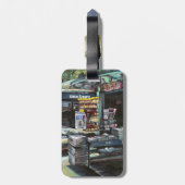 ニューヨーク市ユニオンスクエア、クリソコリア·モーニング ラゲッジタグ (裏面縦)