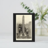 ニューヨーク市ロックフェラーセンター旧葉書 ポストカード (スタンド正面)