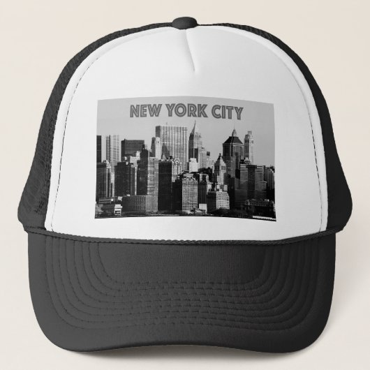 ニューヨーク市下マンハッタンPro写真 キャップ (正面)