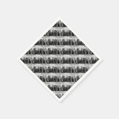 ニューヨーク市下マンハッタンPro写真 スタンダードカクテルナプキン (角)