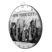 ニューヨーク市下マンハッタンPro写真 ダーツボード (正面右)