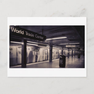 ニューヨーク市世界貿易センター駅 ポストカード