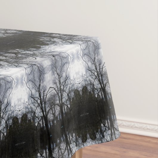 ニューヨーク市中央公園の夕暮れ テーブルクロス (インサイチュ)