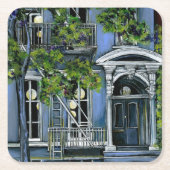 ニューヨーク市内からのルミニス・シェア スクエアペーパーコースター (正面)