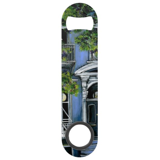 ニューヨーク市内からの光の球 スピード栓抜き (正面)