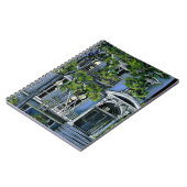 ニューヨーク市内からの光の球 ノートブック (左側)