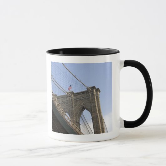 ニューヨーク市内のブルックリン橋 ニューヨーク マグカップ (右)