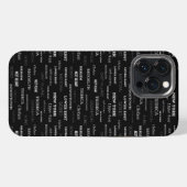 ニューヨーク市内の街区 iPhoneケース (裏面横)