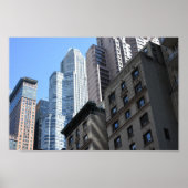 ニューヨーク市写真高層建築NYC ポスター (正面)