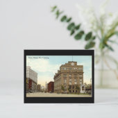 ニューヨーク市古いポストカードCooper Square ポストカード (スタンド正面)