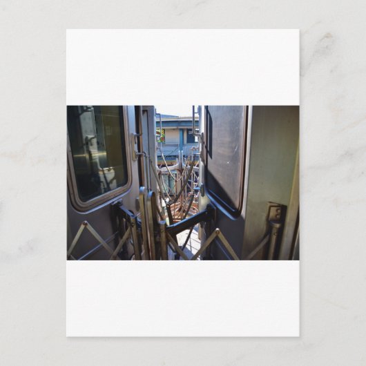 ニューヨーク市地下鉄 ポストカード (正面)