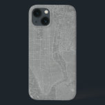ニューヨーク市地図のスケッチ iPhone 13ケース<br><div class="desc">ニューヨーク市地図のスケッチ。アーティスト： Vision Studio.画像ID: 64746Z</div>